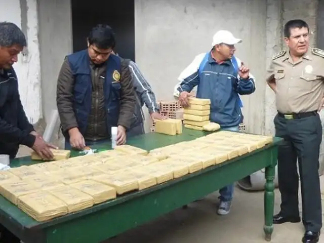 Policía incautó cerca de 70 kilos de PBC en Puno