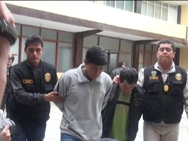 Capturan a extorsionadores tras cobrar cupo a comerciante en Trujillo