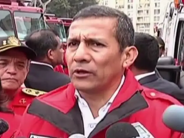 Presidente Humala: Gobierno pondrá en valor la red de aeropuertos y aeródromos