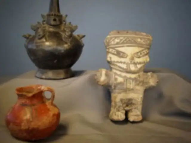 EEUU devuelve valiosas piezas arqueológicas sustraídas del Perú