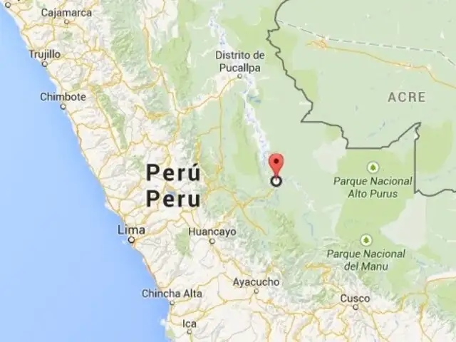 Un sismo de 5.9 grados de magnitud sacude Ucayali