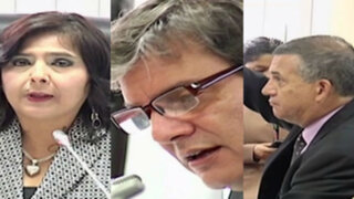Ana Jara estuvo junto a Figallo y Urresti ante Comisión López Meneses