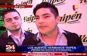 Hermanos Yaipén presenta a nuevos integrantes tras salida de Christian Domínguez