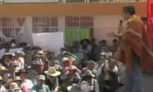 Presidente Humala se comprometió a llevar programas sociales a zonas de Arequipa