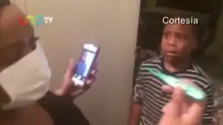 VIDEO: Padres le juegan una broma a su hijo y la reacción del menor fue la esperada
