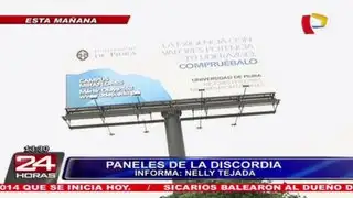 Municipalidad de San Isidro denuncia que instalaron paneles publicitarios de manera irregular
