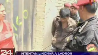 Pobladores de Huaycán atacaron a delincuente que había asaltado vivienda