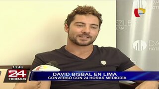 El internacional David Bisbal regresa al Perú luego de dos años