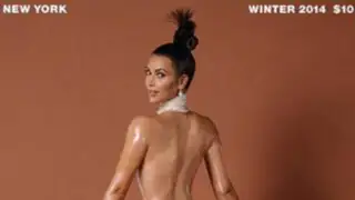FOTOS: Kim Kardashian posó desnuda para la revista 'Paper Magazine'