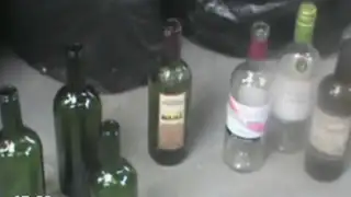 SJL: autoridades intervienen fábrica clandestina donde producían vinos ‘bambas’
