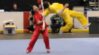 VIDEO: un duelo de artes marciales alcanza velocidades inauditas