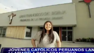 Jóvenes católicos peruanos lanzan llamado al papa Francisco