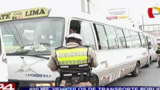 400,000 vehículos de transporte público en Lima no pasaron revisión técnica