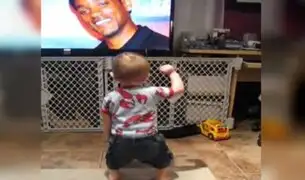 VIDEO: bebé que baila al ver fotografía de Will Smith conquista las redes
