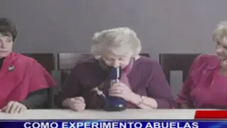 EEUU: abuelas fuman marihuana en experimento y reaccionan así