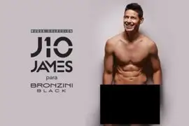 Las infartantes fotos de James Rodríguez para promocionar marca de ropa interior
