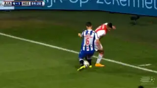 VIDEO: atacante del Ajax realiza jugada de fantasía en el fútbol holandés