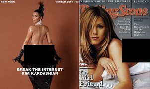 Jennifer Aniston a Kim Kardashian: Yo mostré el trasero hace 18 años