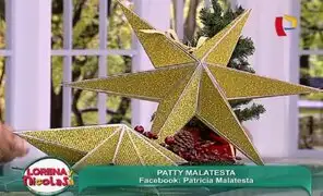 Aprende cómo hacer estrellas de Navidad colgantes para decorar tu casa