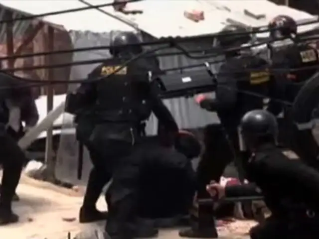 Desalojo en Cajamarca: uso y abuso de la fuerza