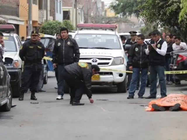 Ayacucho: delincuente fue abatido tras balacera con la policía
