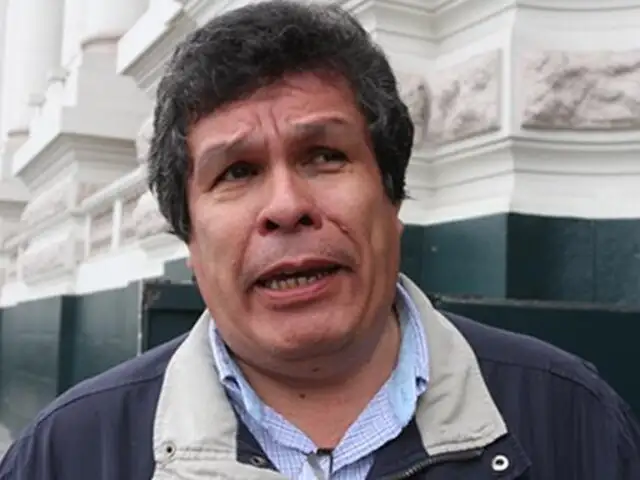 Congresista Heriberto Benítez sobre Belaunde Lossio: “Es mi amigo político”