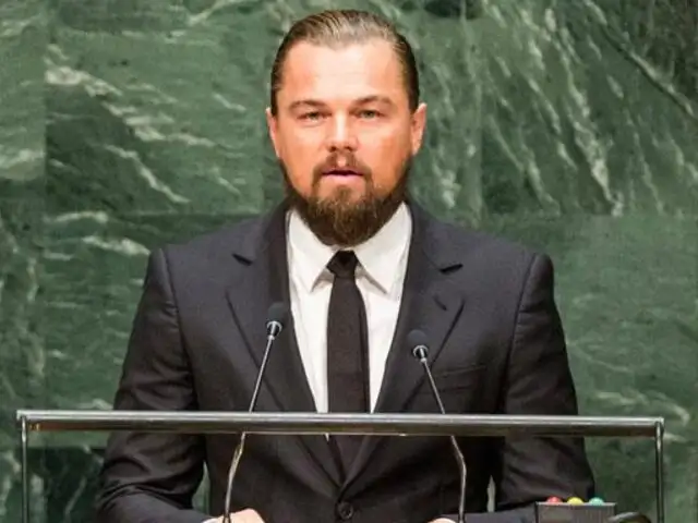 Leonardo DiCaprio condena derrame de petróleo en Perú