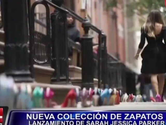 Actriz de serie Sexo en la ciudad lanza su propia colección de zapatos