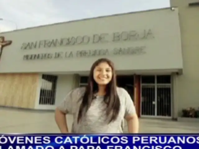 Jóvenes católicos peruanos lanzan llamado al papa Francisco