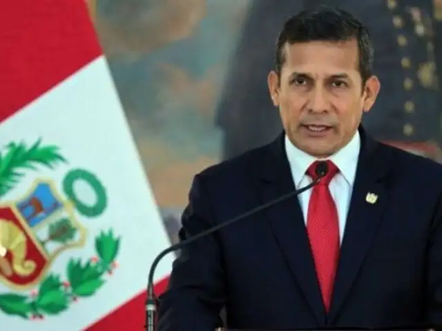 Ipsos: el 46% de peruanos cree que Humala es ‘cómplice’ de Belaunde Lossio