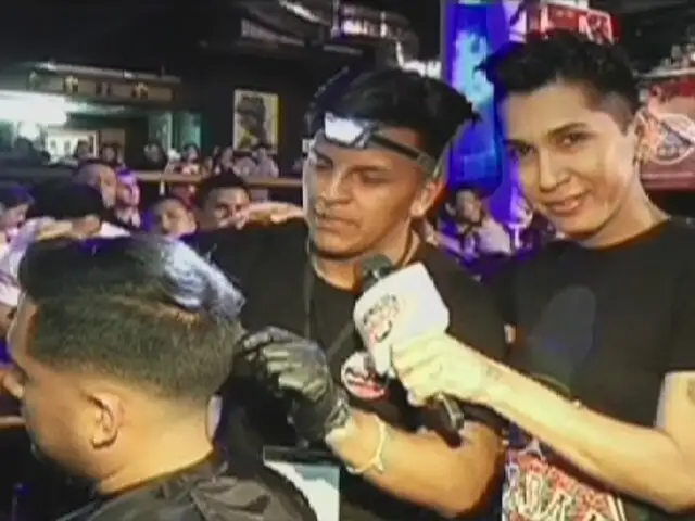 Enemigos Públicos presente en el primer concurso nacional de barberos