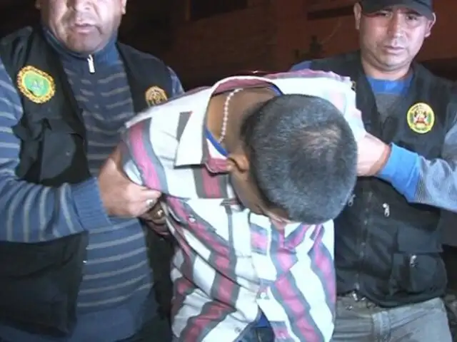 Capturan a presunto cabecilla de banda de asaltantes en Ayacucho