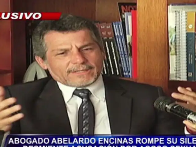 Abelardo Encinas: candidato a Defensoría desmiente acusación por acoso