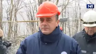 VIDEO: casco le salvó la vida a un ministro serbio, mira por qué