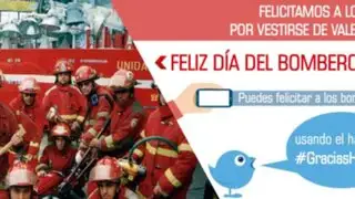 Gracias Héroes: usuarios de twitter brindaron saludos a los Bomberos en su día