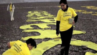 Ministerio de Cultura buscará que Greenpeace asuma costo de daños en Líneas de Nazca