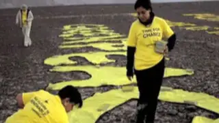 Fiscalía abrirá investigación a activistas de Greenpeace por daños a líneas de Nazca