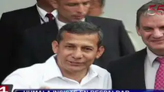 Ollanta Humala insiste en respaldar a Daniel Figallo