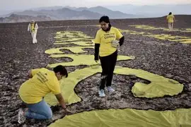 Greenpeace no brindó nombres de activistas que dañaron Líneas de Nasca