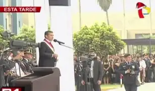 Presidente Ollanta Humala clausuró año académico en la FAP