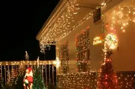 Bombero brinda recomendaciones para evitar incendios por luces navideñas