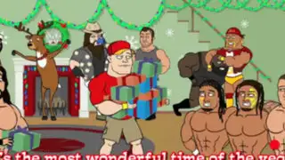 YouTube: mira el divertido saludo por Navidad de la WWE
