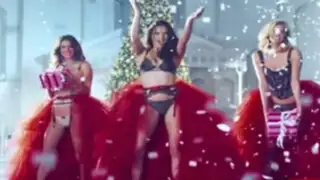Angelitas de Victoria´s Secret en sensual video por Navidad
