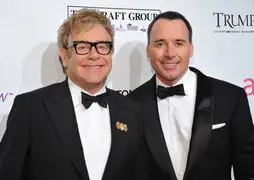Elton John y David Furnish se casaron en Londres tras 21 años de relación