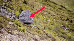 Esta ‘roca’ en los Alpes no es como las demás: tiene algo que te dejará maravillado