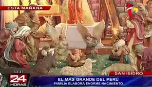 Los Hermanos Alatrista presentan el Nacimiento más grande del Perú