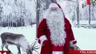 Finlandia: Papá Noel envía mensaje navideño a todos los niños del mundo