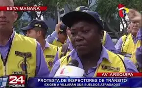 Inspectores exigen a Municipalidad de Lima que cumpla con pagos atrasados
