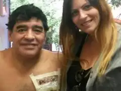 Diego Armando Maradona causa polémica con su nuevo tatuaje