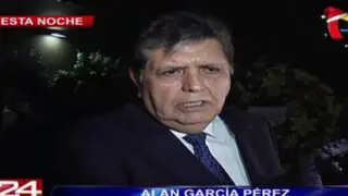 Alan García califica de “gravísima” suspensión de Ramos Heredia